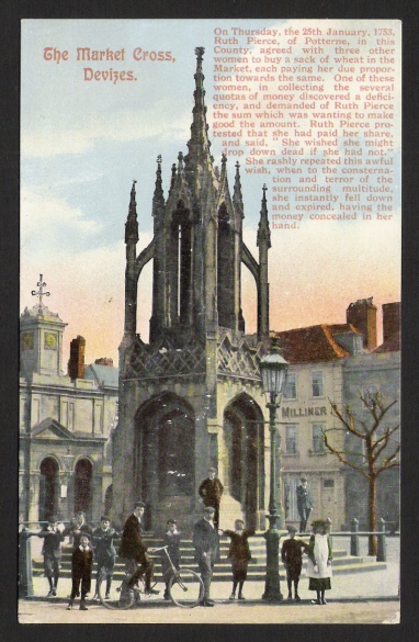 DEVIZES. The Market Cross. Vintage. DEVIZES. The Market Cross. Vintage.